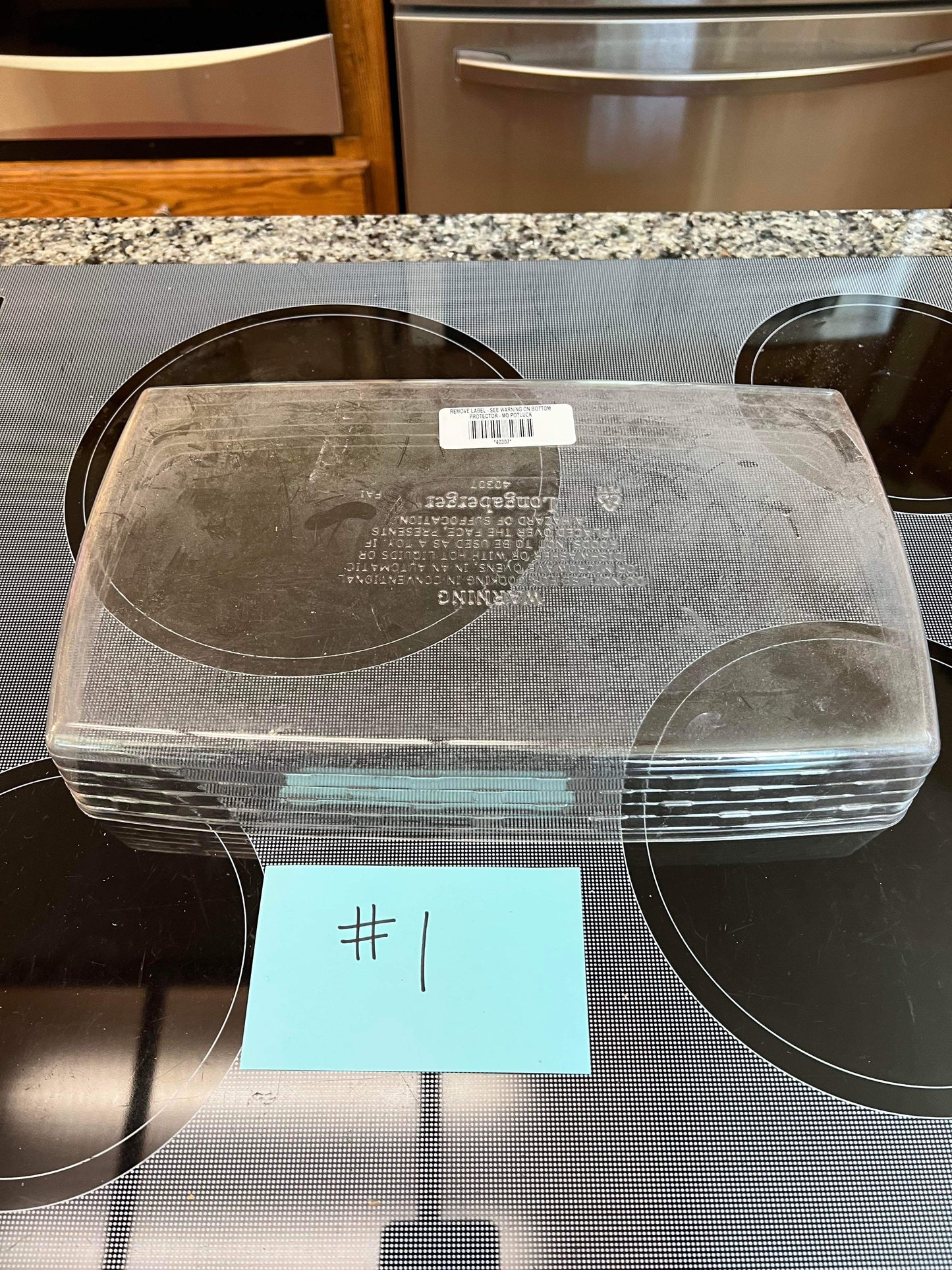 #40307 Longaberger Medium Potluck Protector
