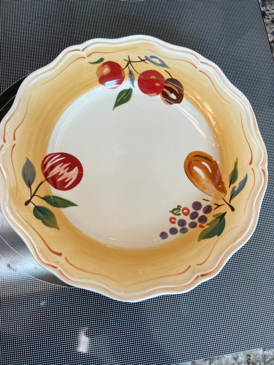 The longaberger company orchard harvest luncheon plate