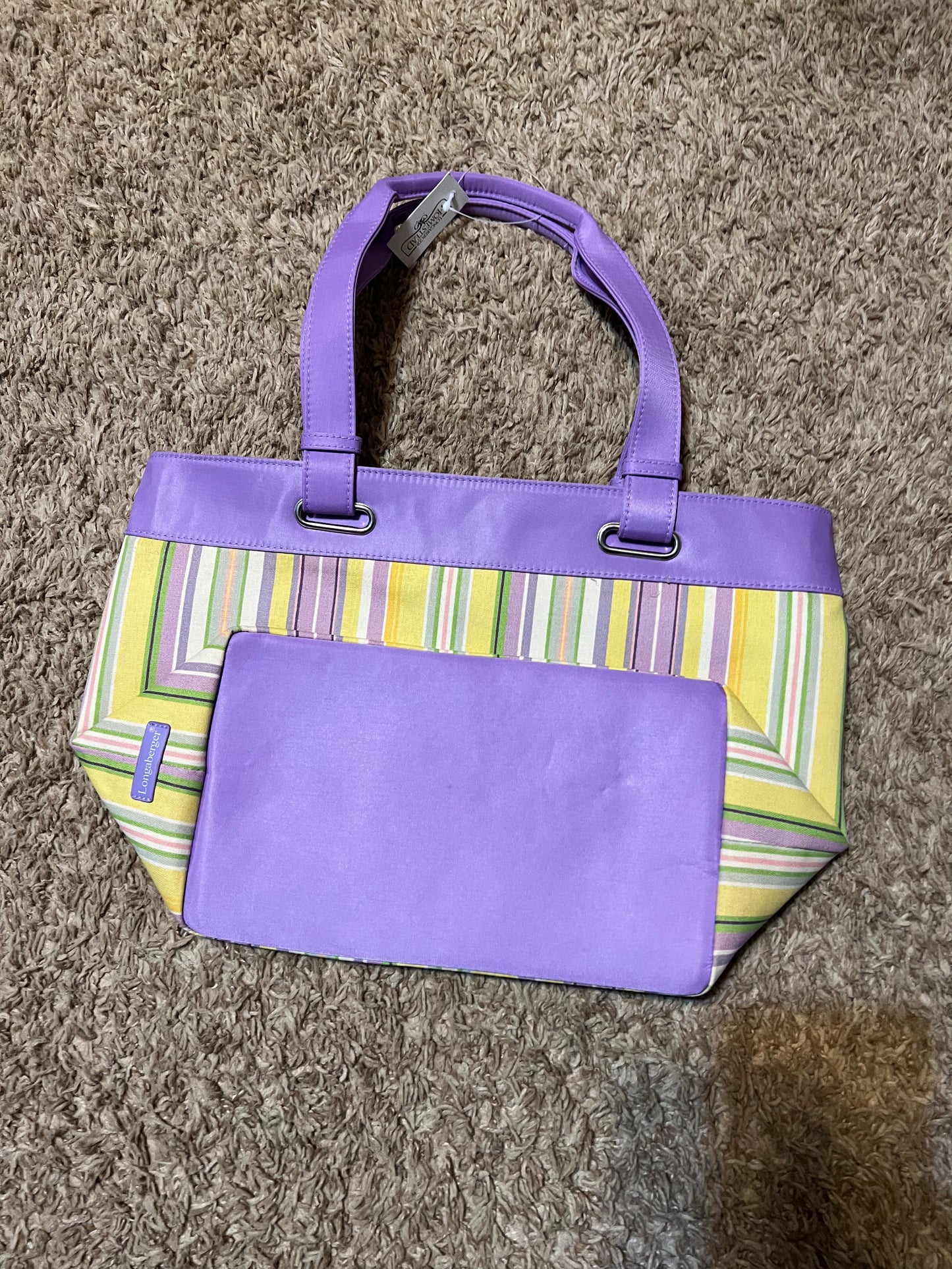 Longaberger spring purse bag