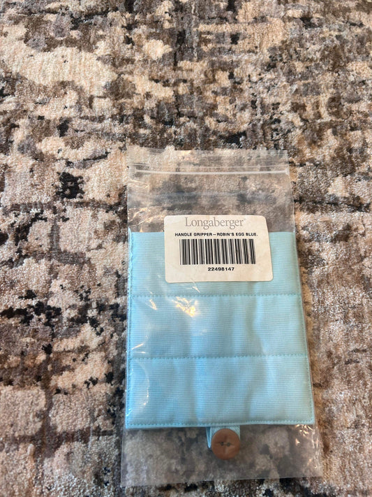 Longaberger Handle Gripper in Robins Egg Blue