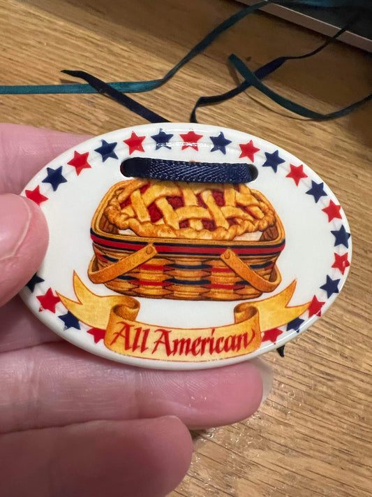 Longaberger All American Tie On