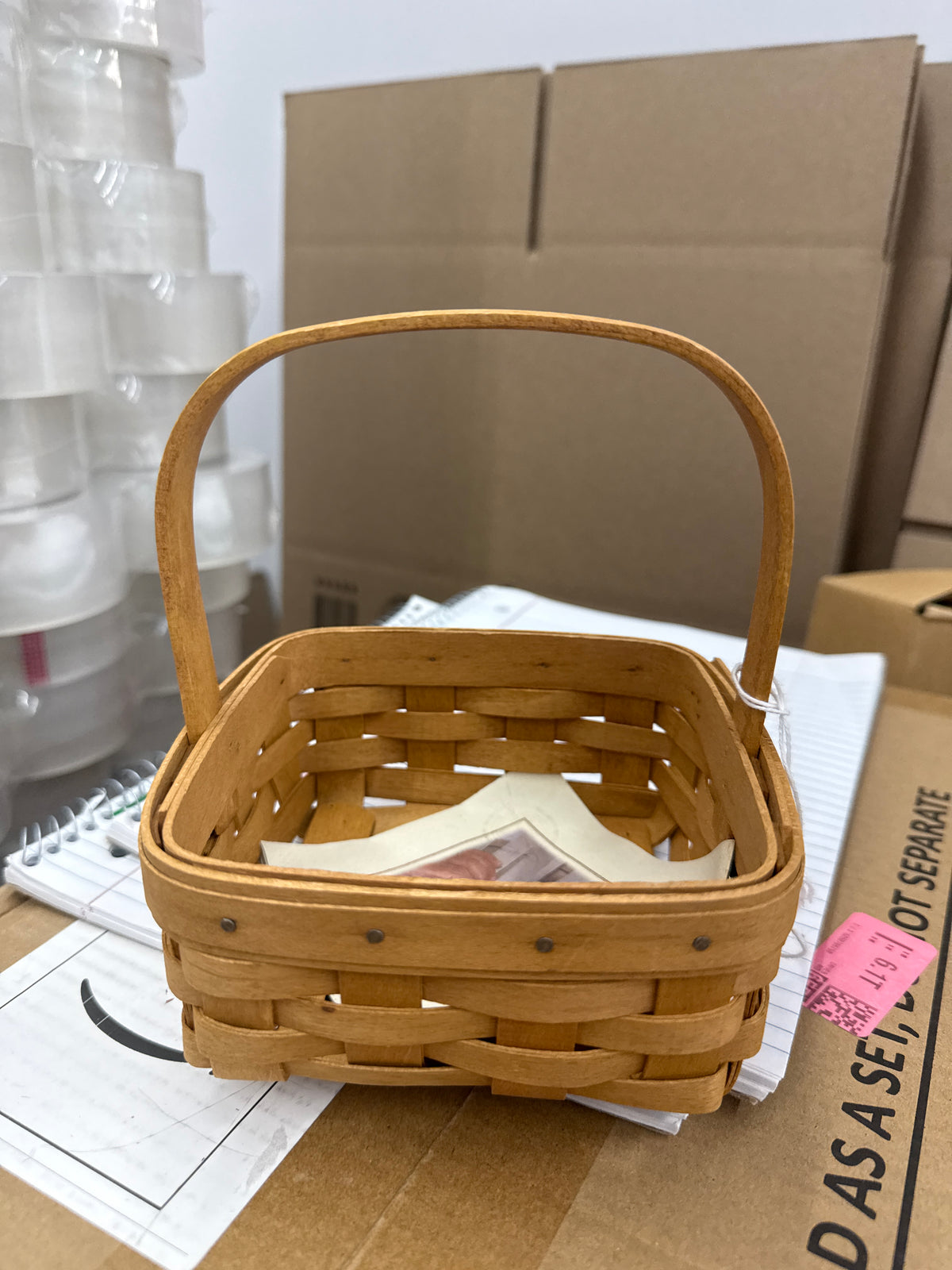 Longaberger tarragon basket