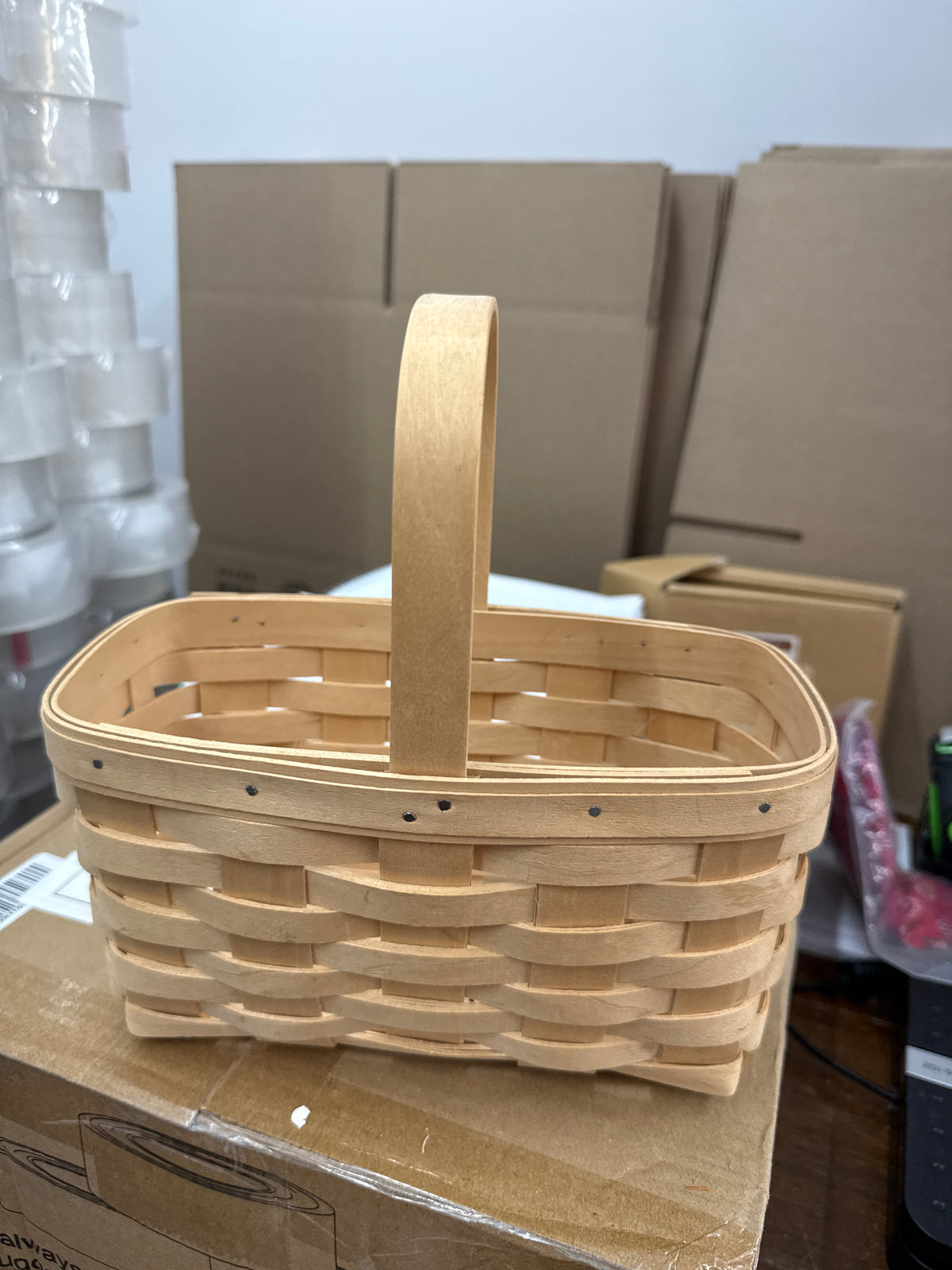 Longaberger candle basket