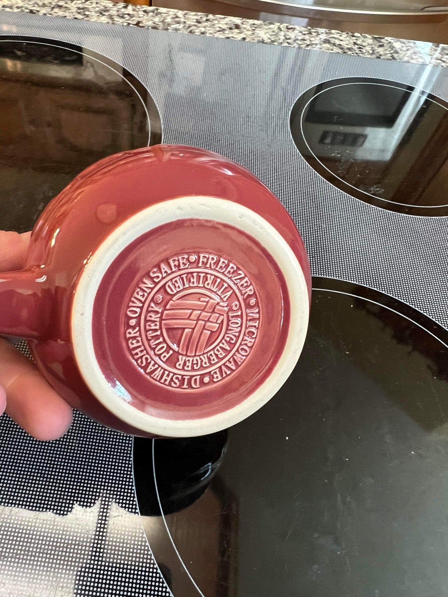 Longaberger Creamer in Paprika