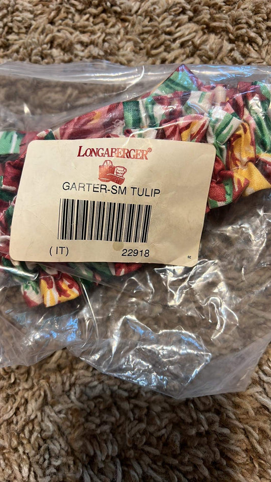 Longaberger Small Garter in Tulip