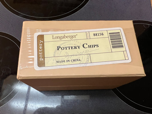 Longaberger pottery chips set