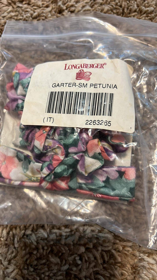 Longaberger Small Garter in Petunia