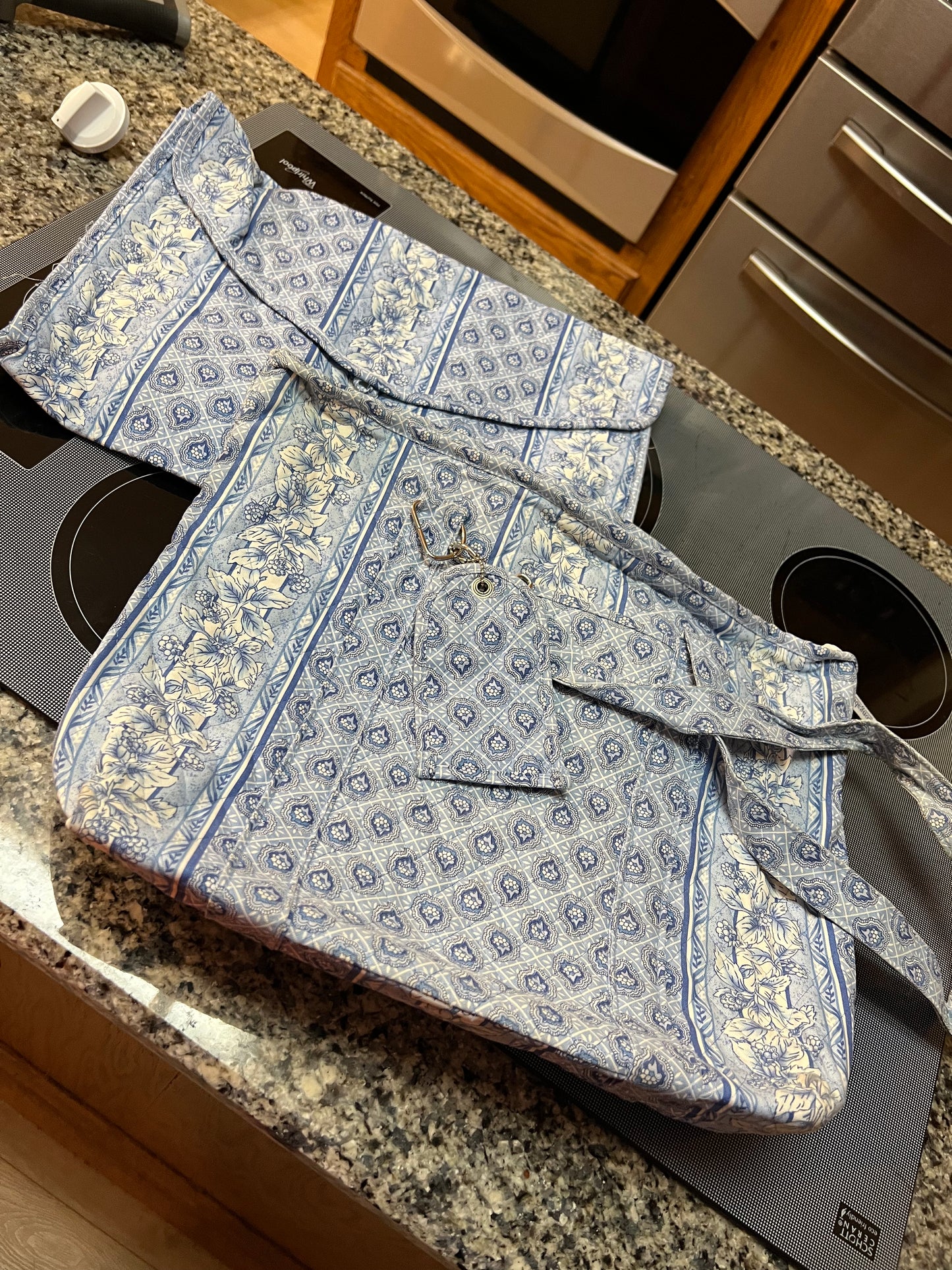 Longaberger Pair of provincial paisley bags