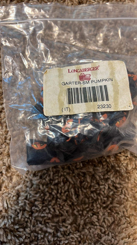 Longaberger Small Garter in Pumpkin