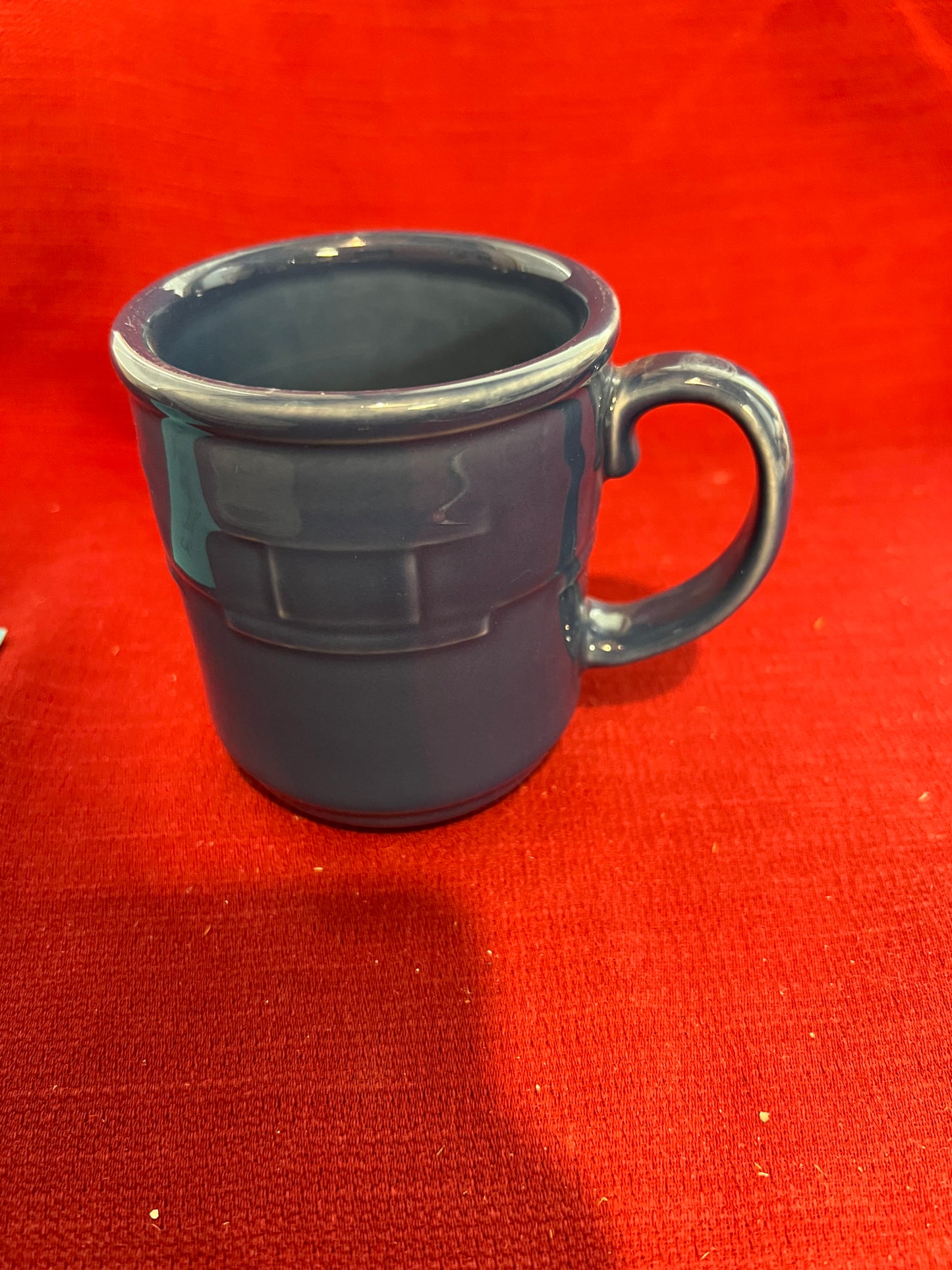 Longaberger coffee mug in cornflower