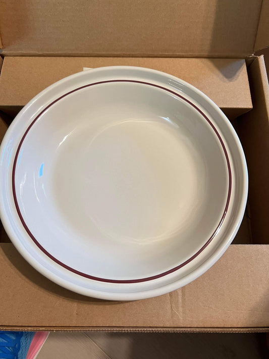 Longaberger Grandma Bonnie’s Pie Plate in Traditional Red