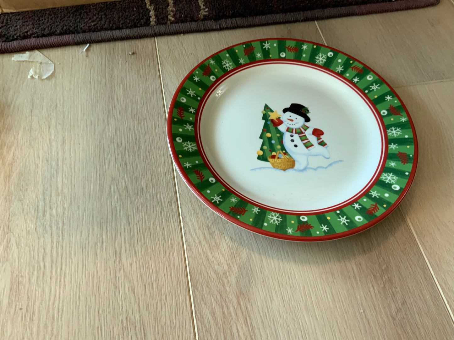 Longaberger holiday plate