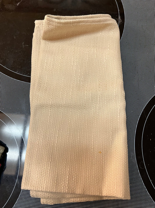 Longaberger fabric sample in oatmeal