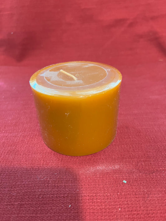 Longaberger pint size pillar candle in pumpkin spice