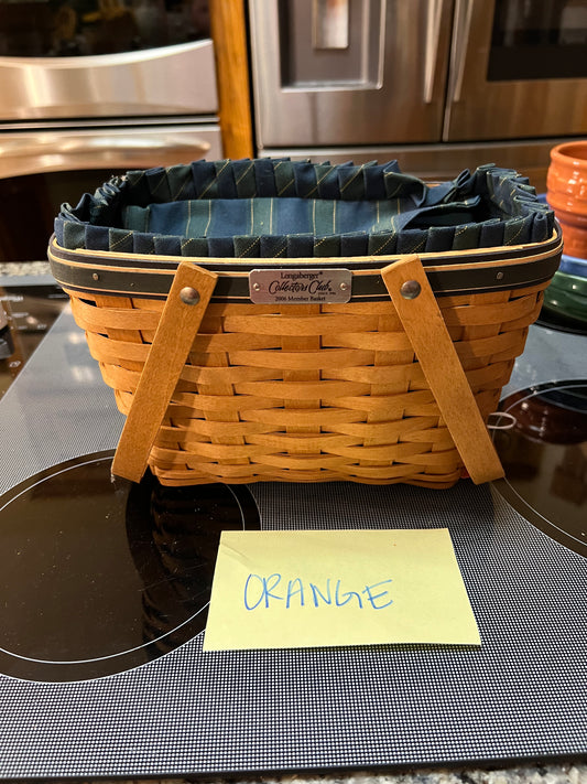 Longaberger 2006 member basket