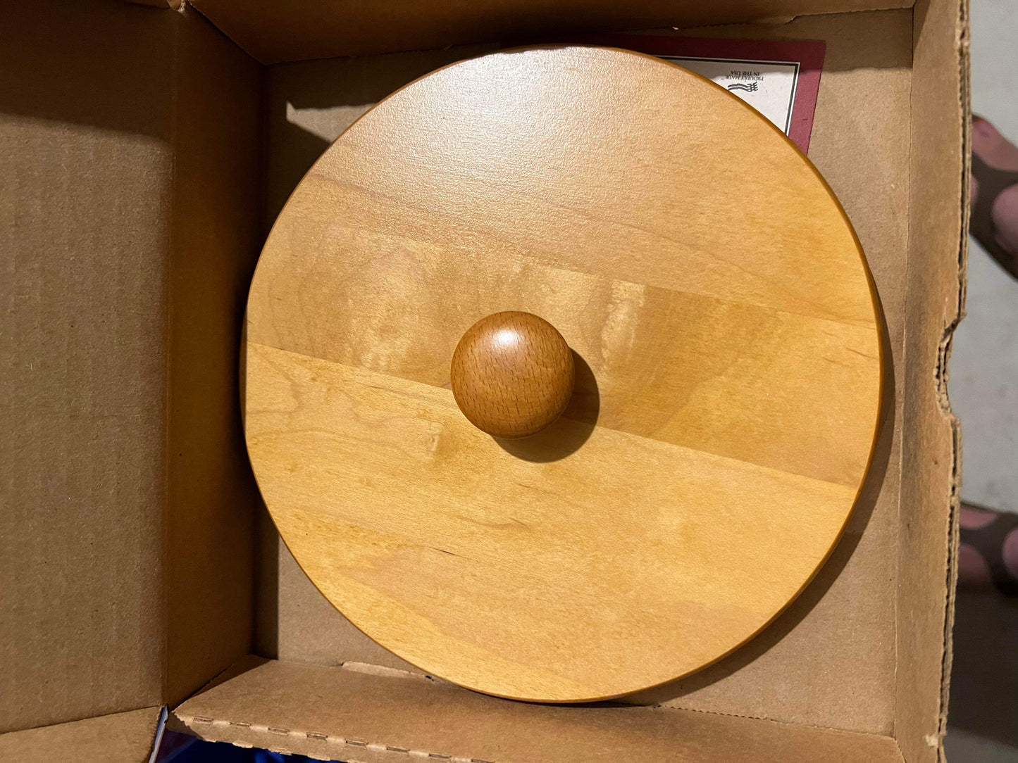 Longaberger 7” Measuring Lid with Knob