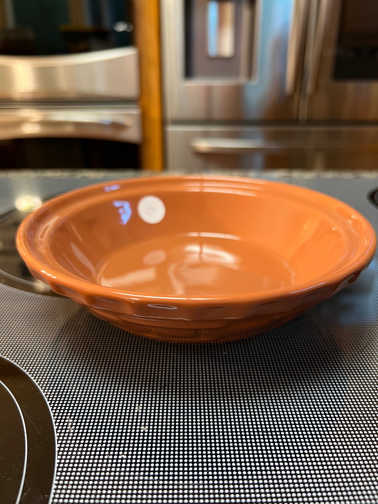 Longaberger 6” pie plate in spice