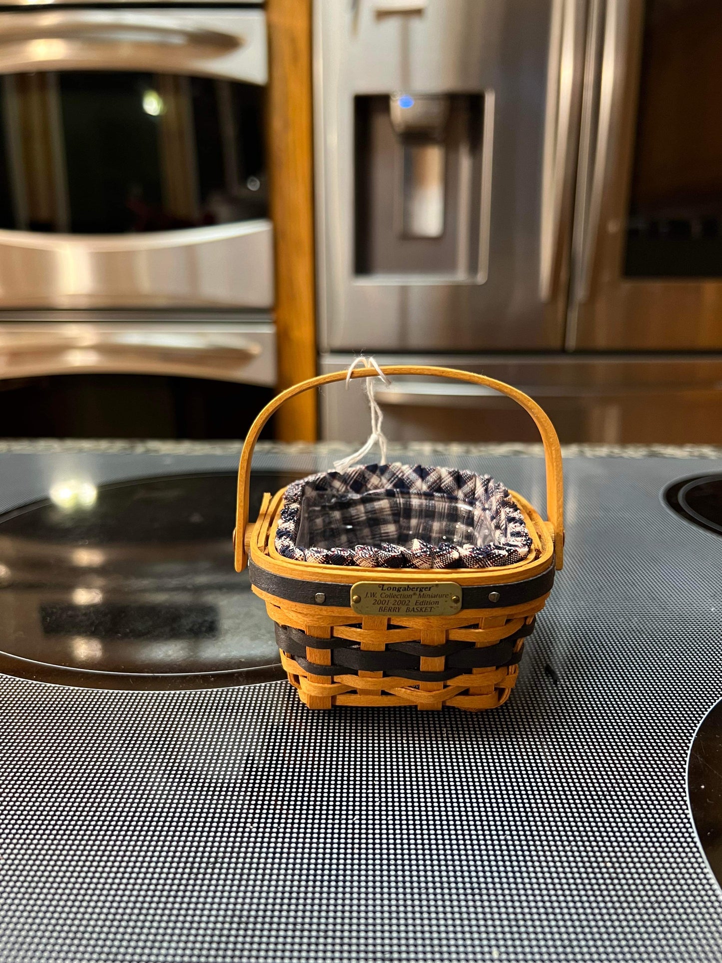 Longaberger Mini Berry Basket with Liner and Protector