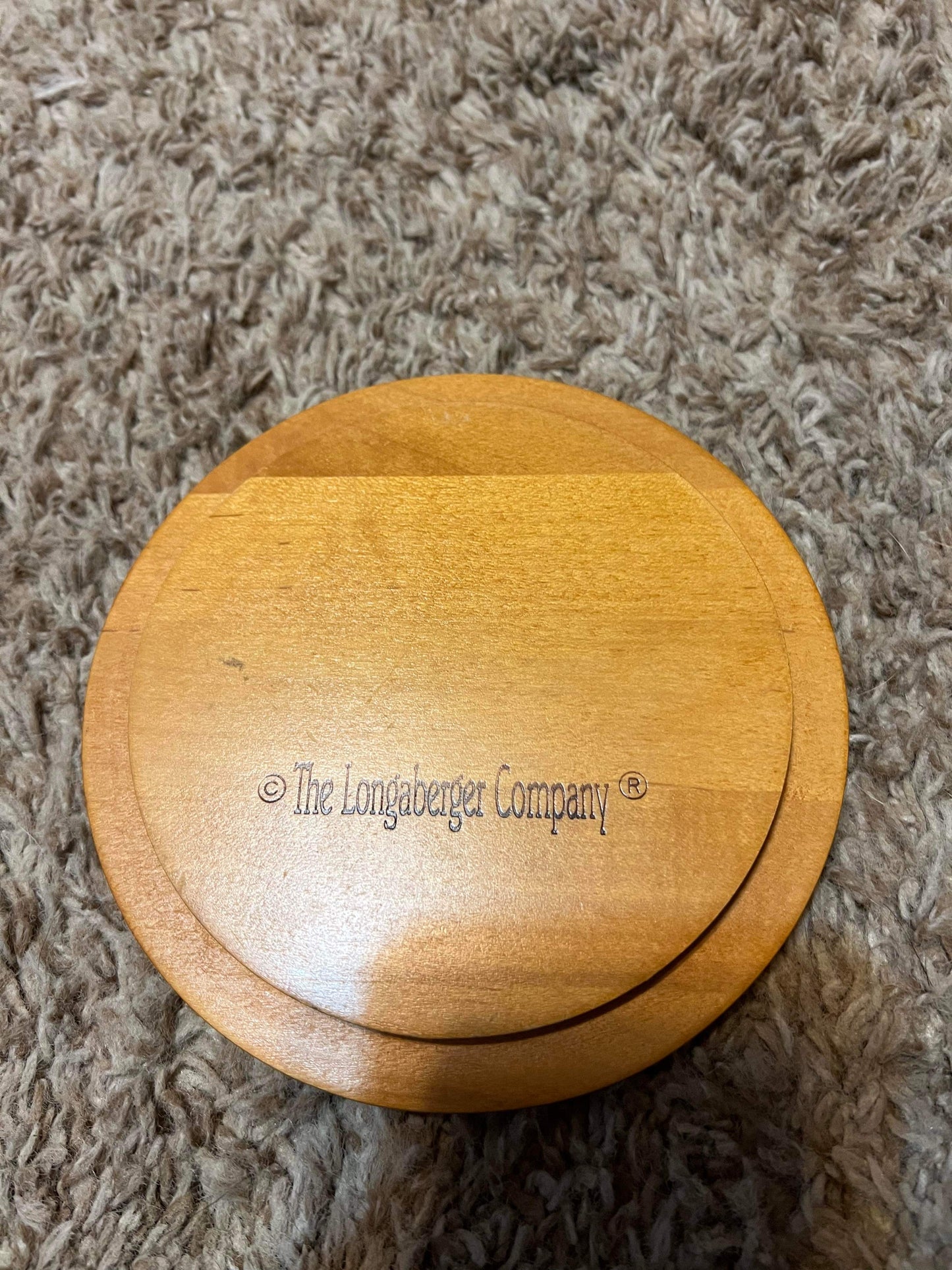 Longaberger 1998 National Sales Leader Lid