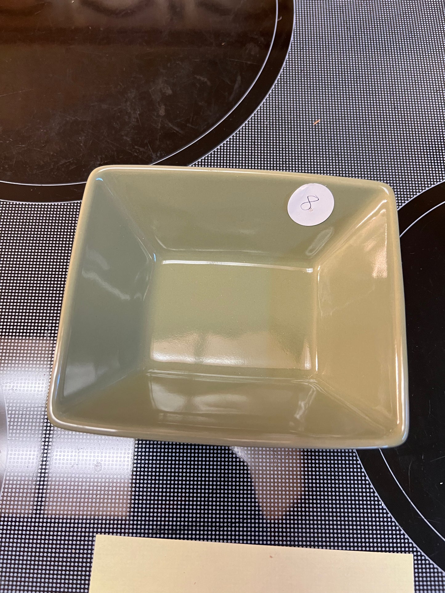 Longaberger tasting tray in Sage