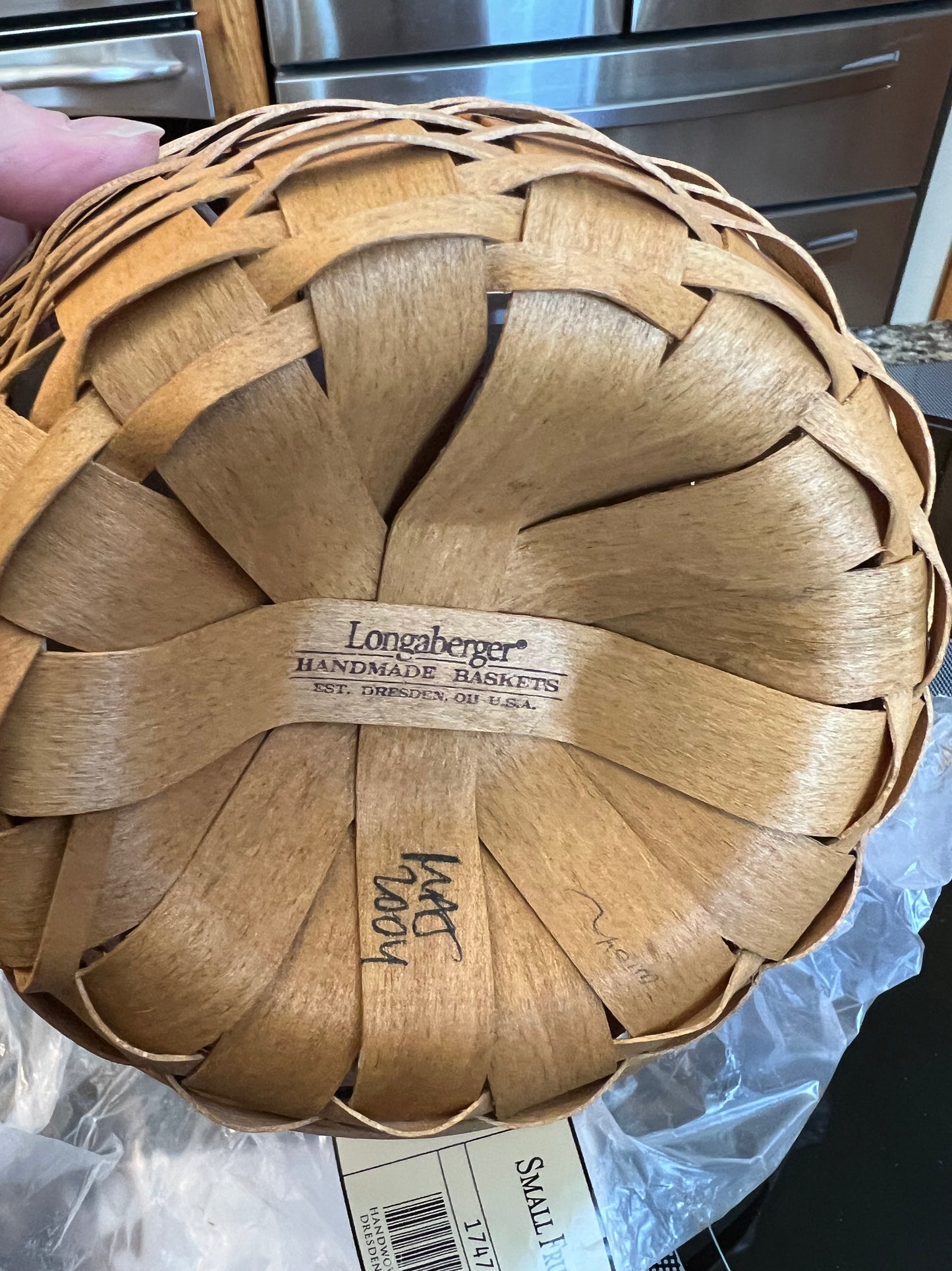 Longaberger Small Fruit basket