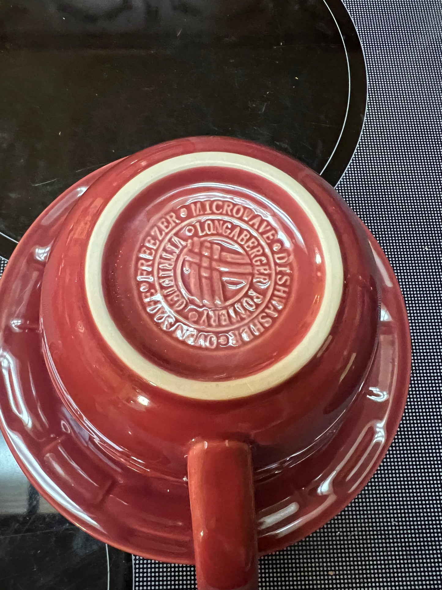 Longaberger paprika cappichino set