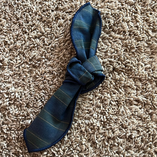 Longaberger membership stripe handle tie on