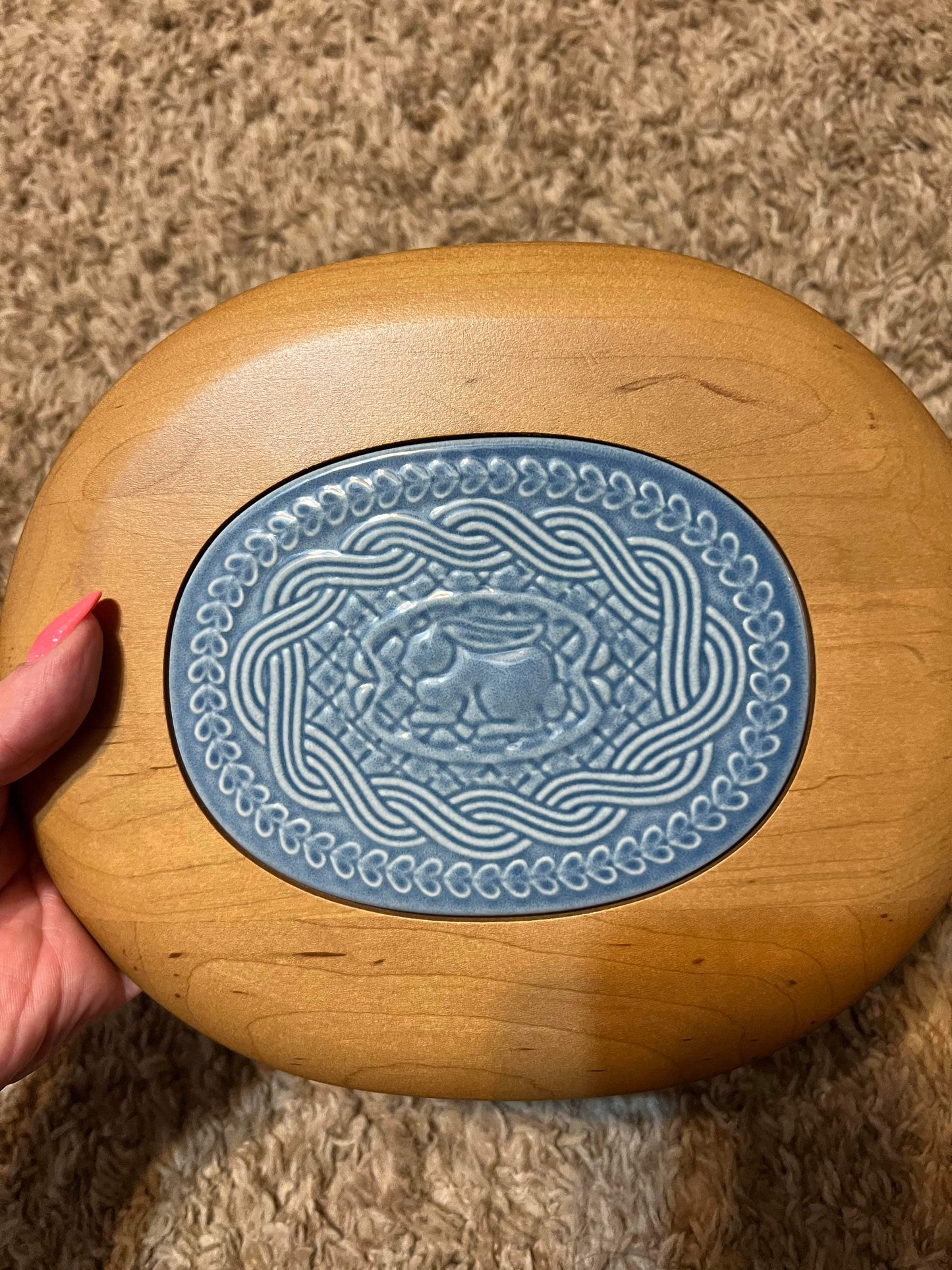 Longaberger American Craft Casserole Lid