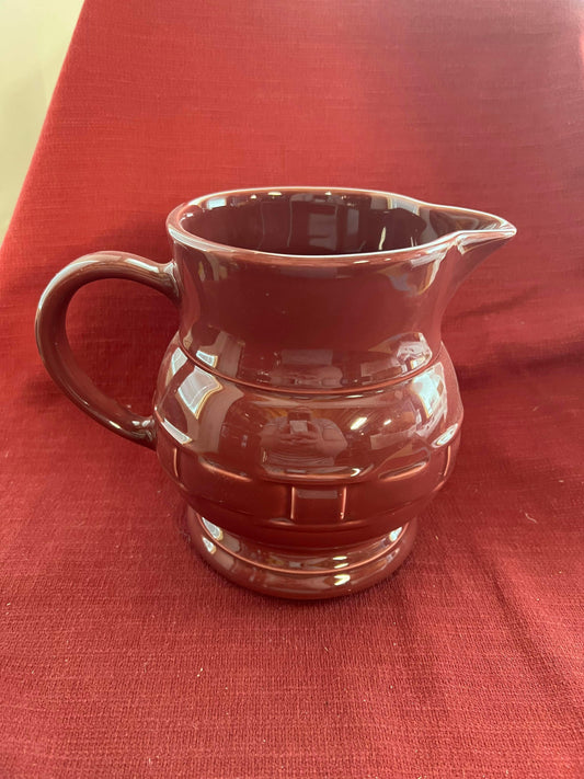 Longaberger Milk Pitcher in Paprika