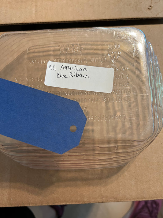 Longaberger All American blue ribbon bread protector