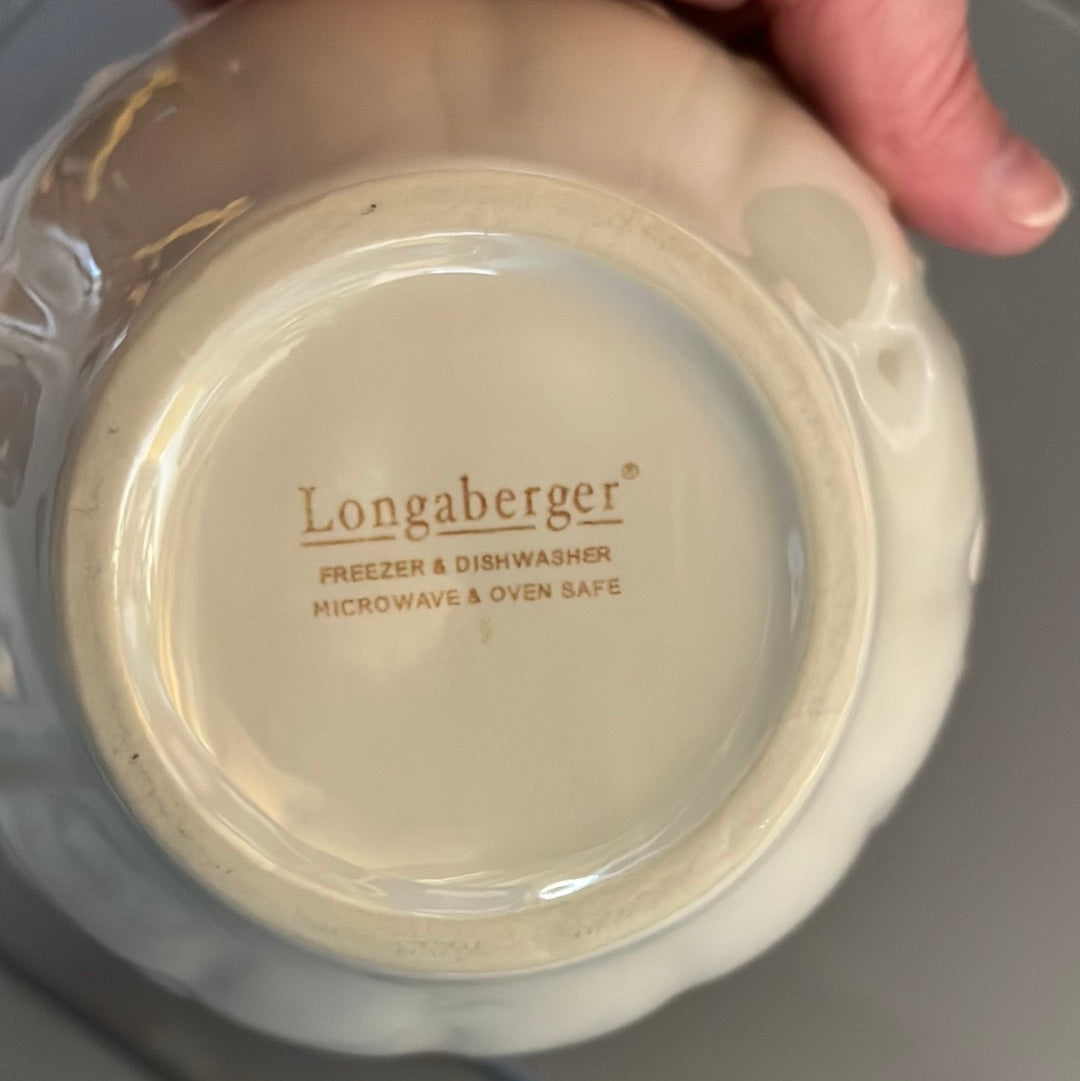 Longaberger vintage vine salad bowl