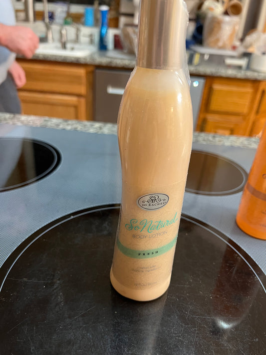 Longaberger so Rachel fresh lotion