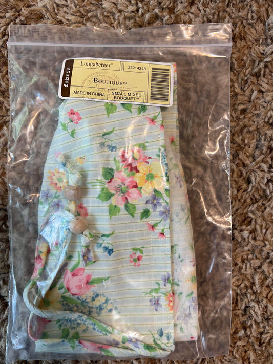 Longaberger Boutique Liner in Small Mixed Bouquet