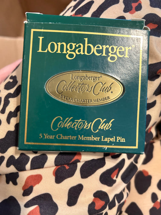 Longaberger 5 year charter member