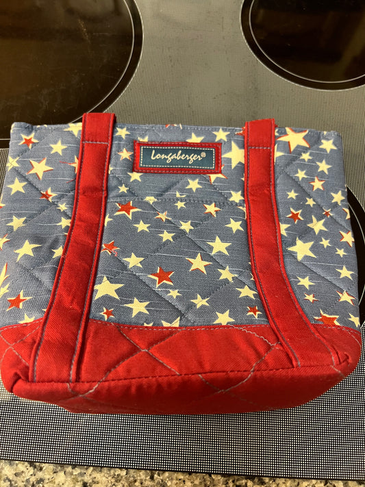 Longaberger starburst tote