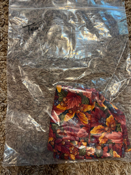 Longaberger Tea Liner in Fall Foliage