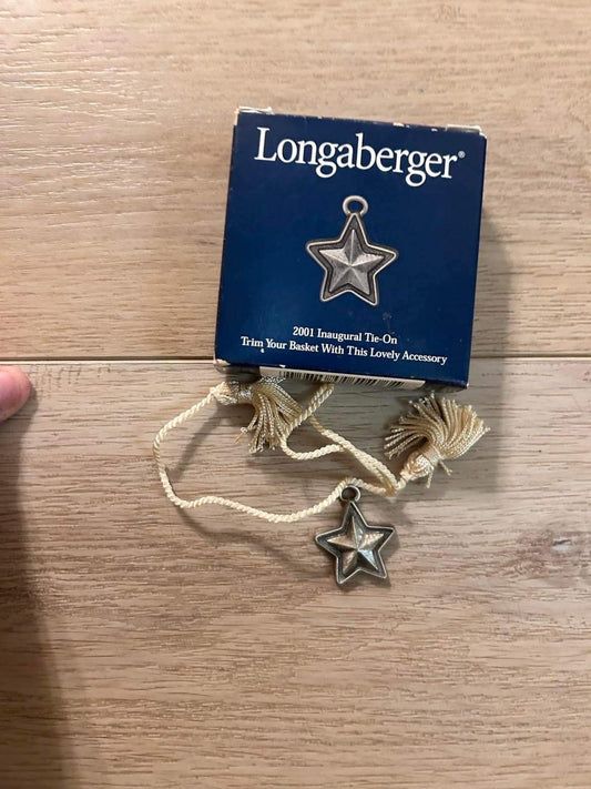 Longaberger 2001 Inaugural Tie On