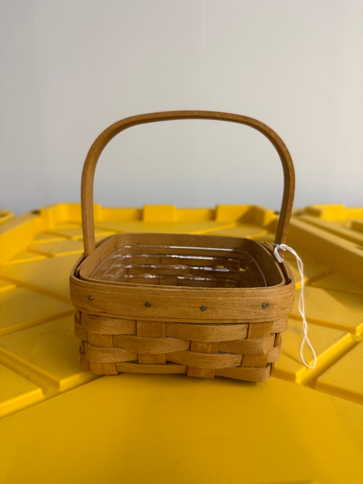 Longaberger tarragon basket with protector