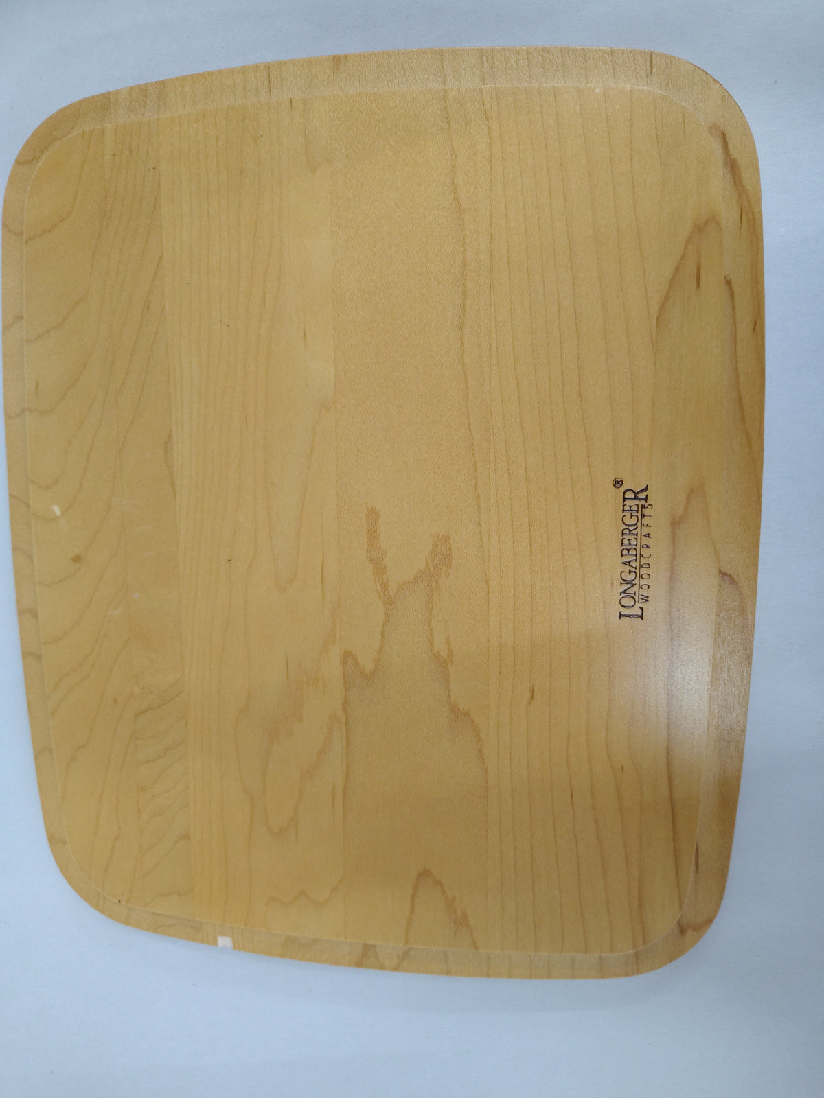 Longaberger Card Keeper lid  **has scratches