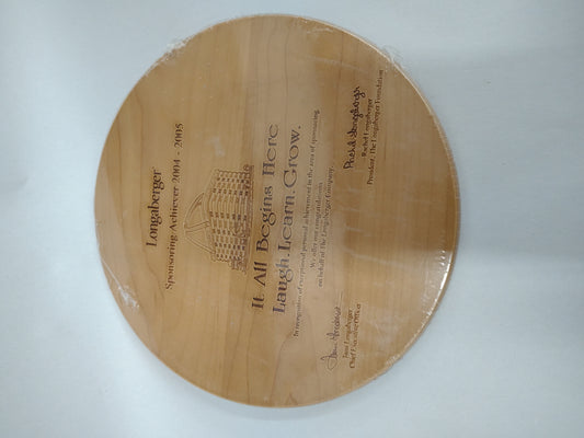 Longaberger Sponsoring Achiever 2004-2005 lid