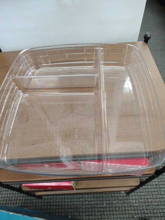 #40058 Longaberger Sm 3 way square Picnic