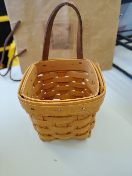 Longaberger chives basket