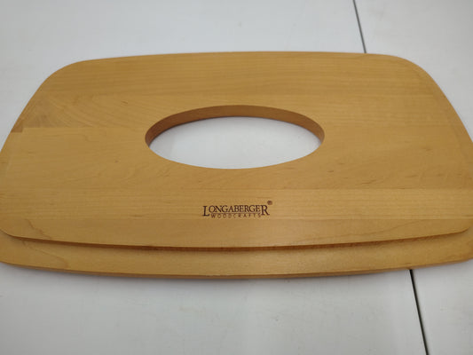 Longaberger long Kleenex lid