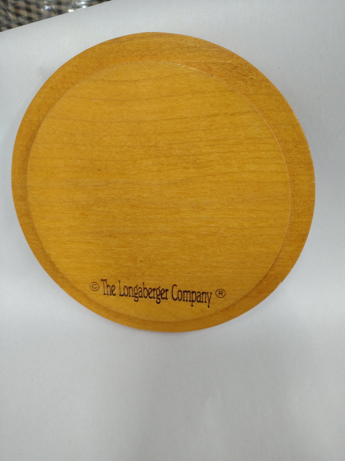 Longaberger 1997 National Sales Leader lid