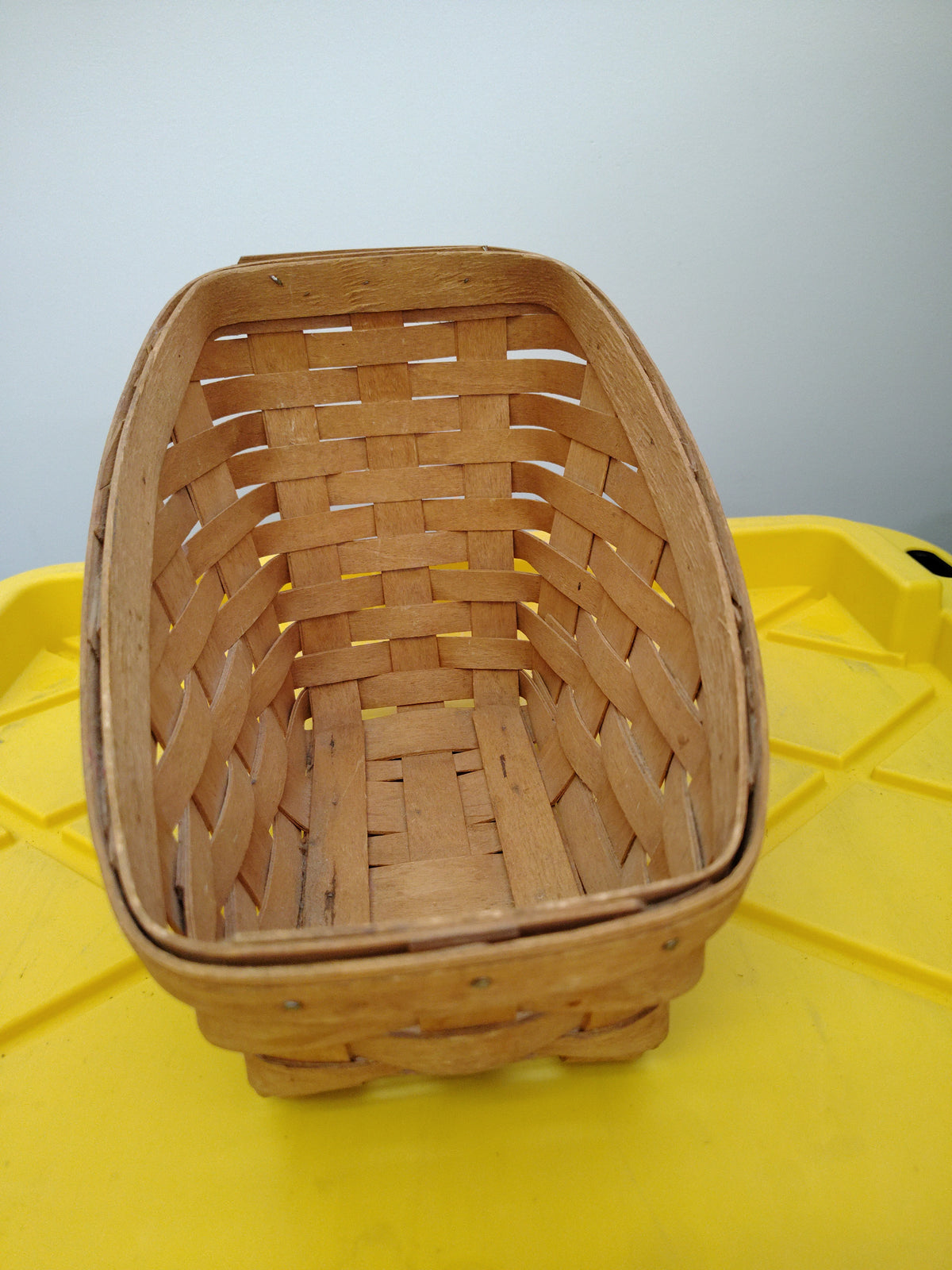 Longaberger small sleigh basket