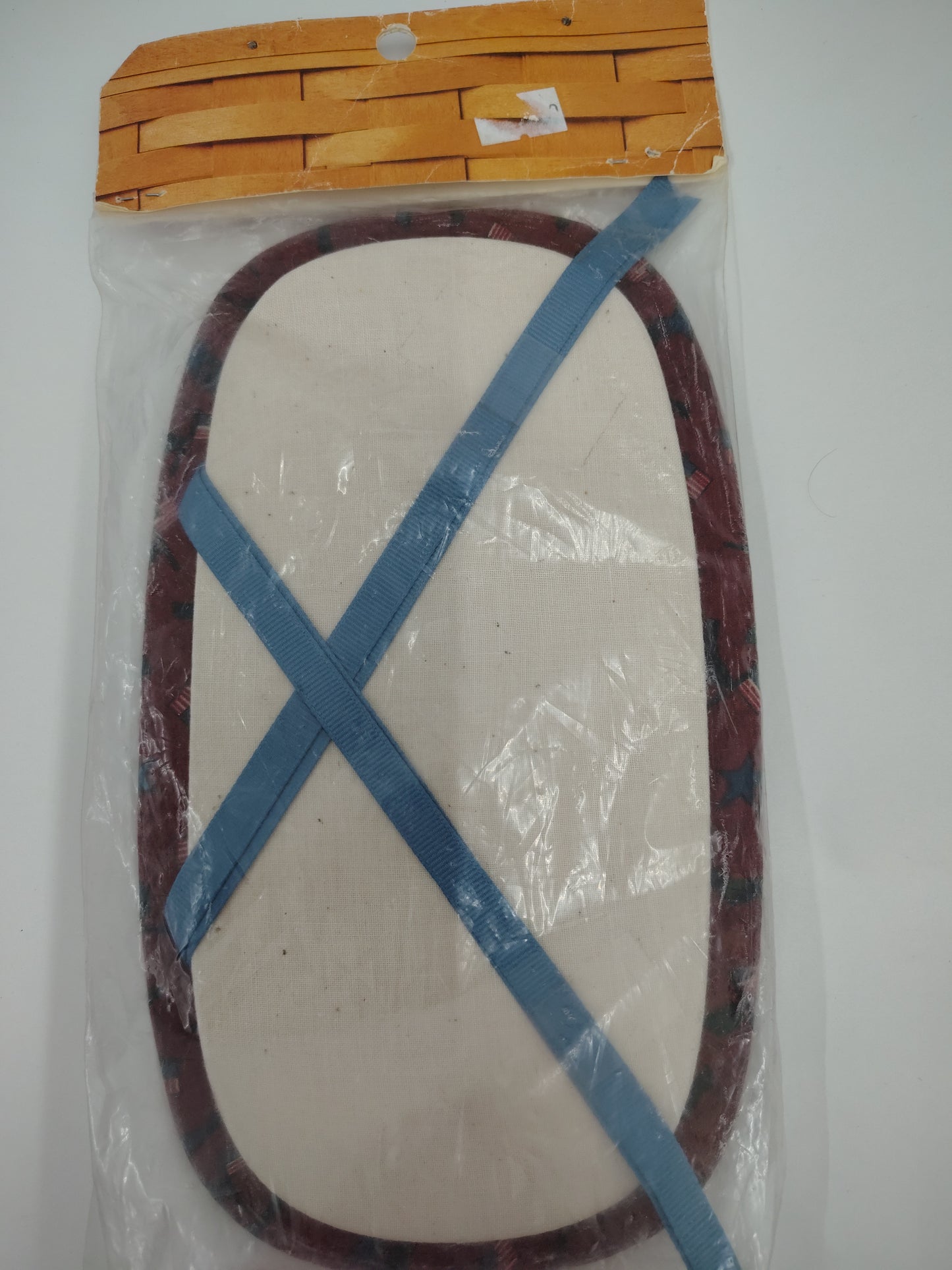 Longaberger Dresden Tour fabric lid