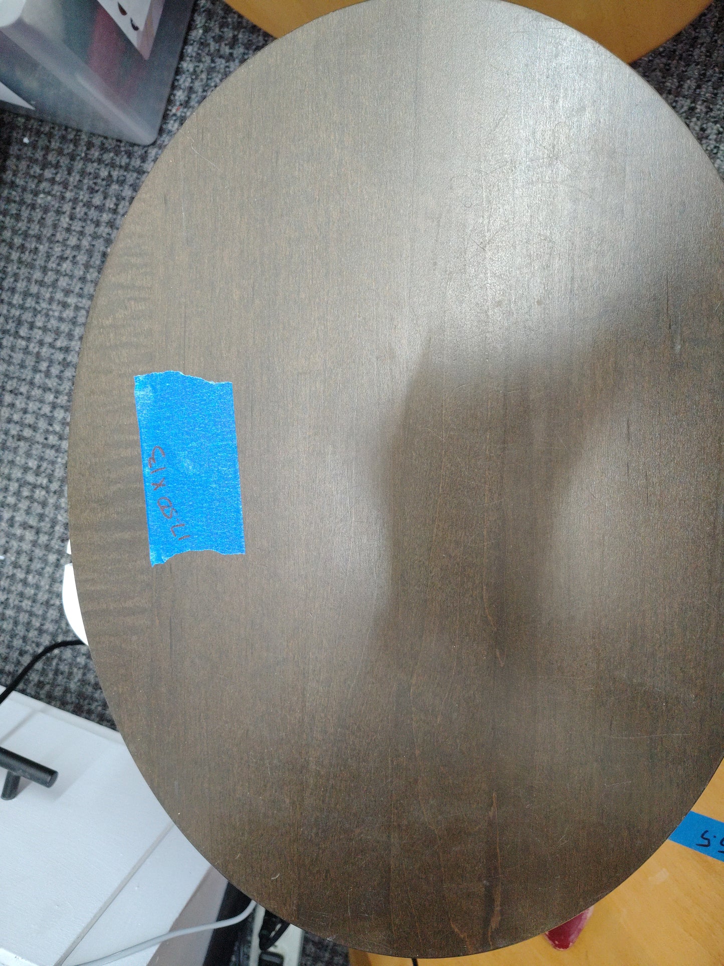 Longaberger 17.5"x13" RB oval lid