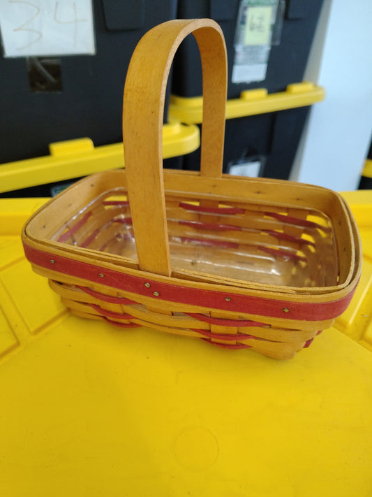 Longaberger Awards basket with protector