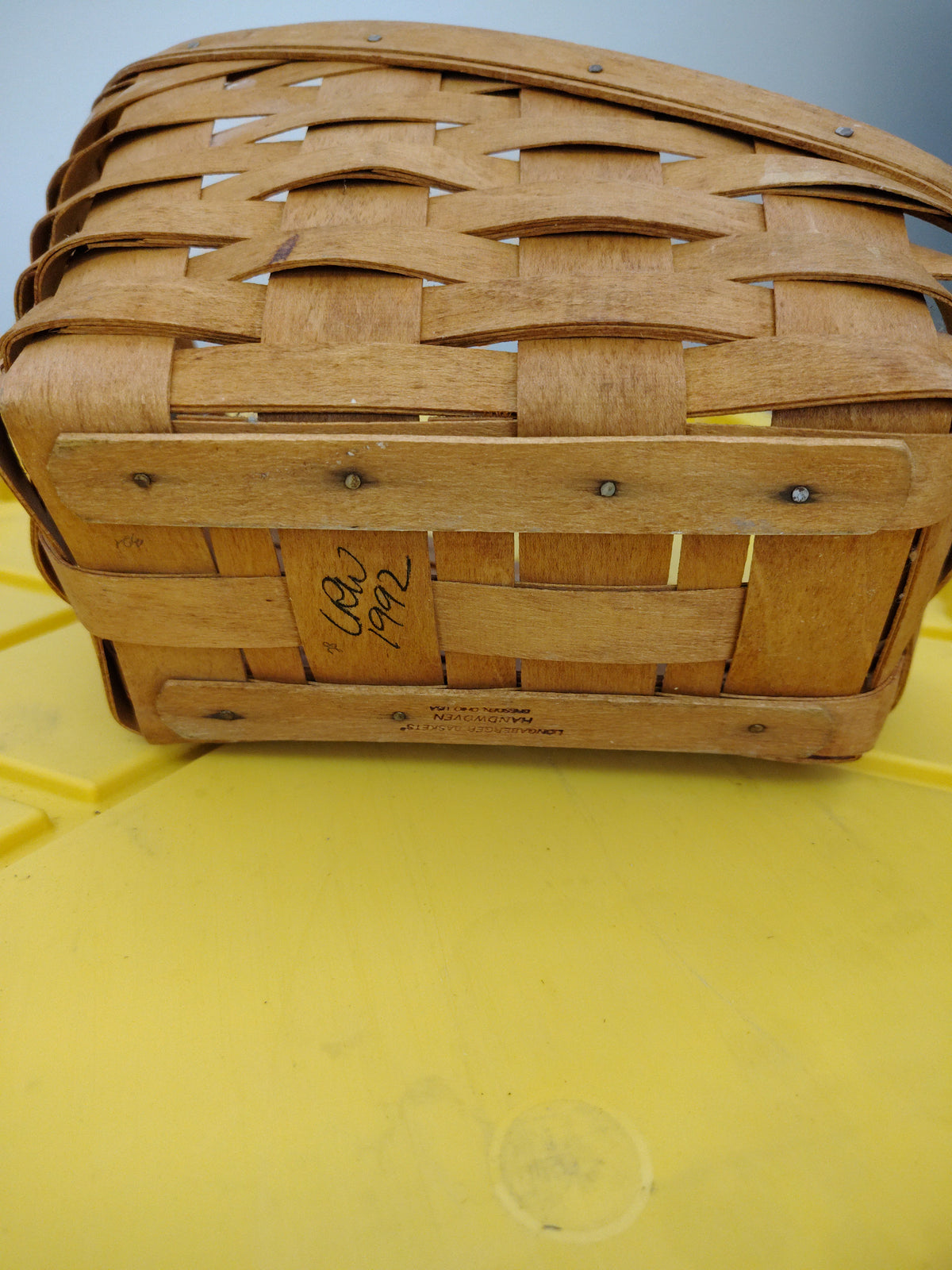 Longaberger small sleigh basket