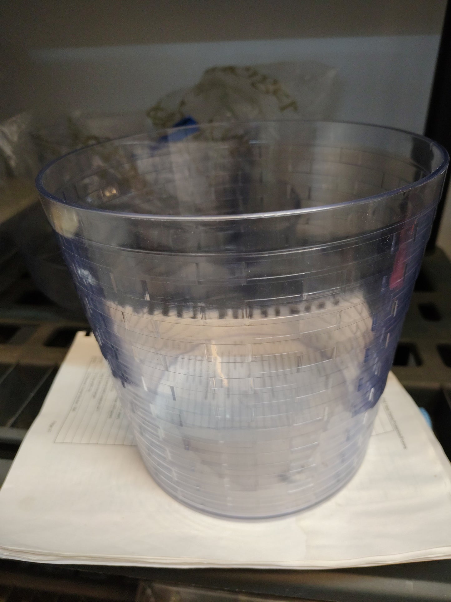 #40402 Longaberger hard protector  xl canister base